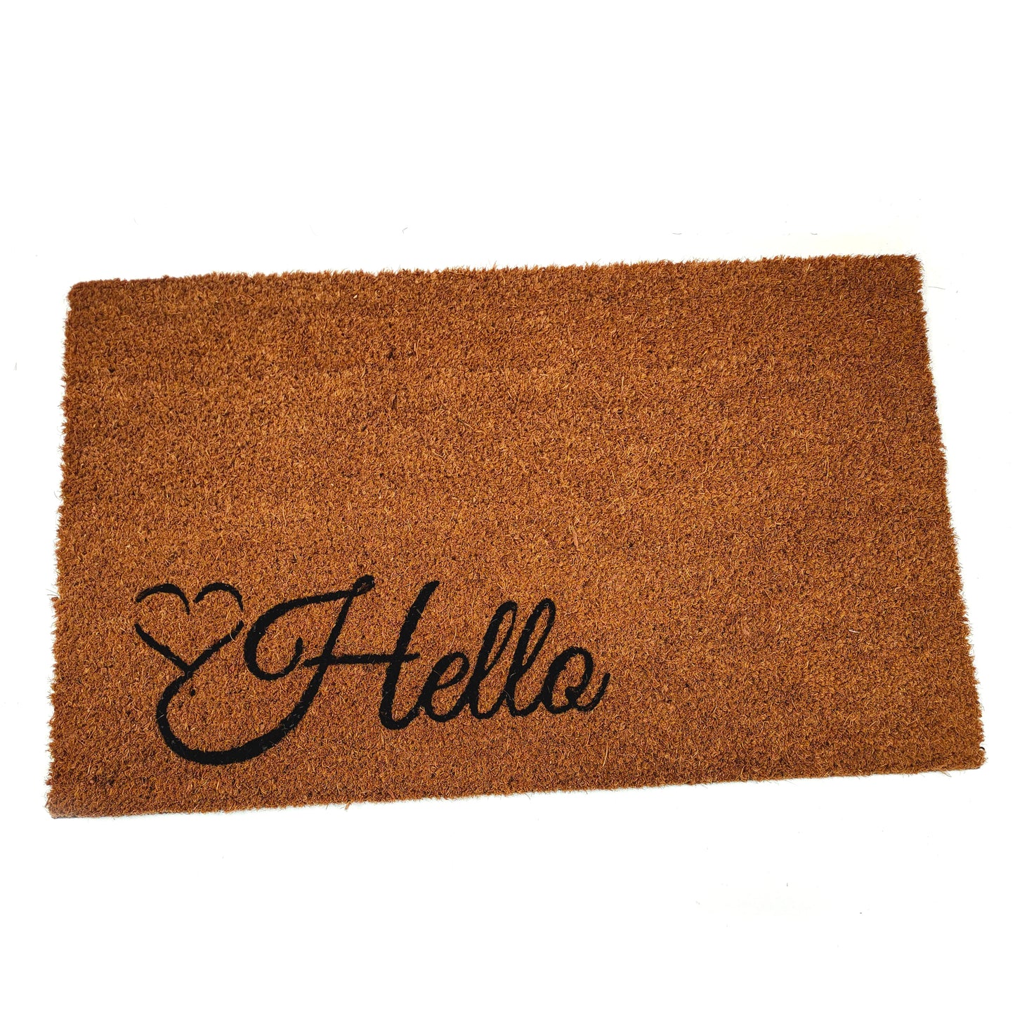 Hello Love Coir Door Mat