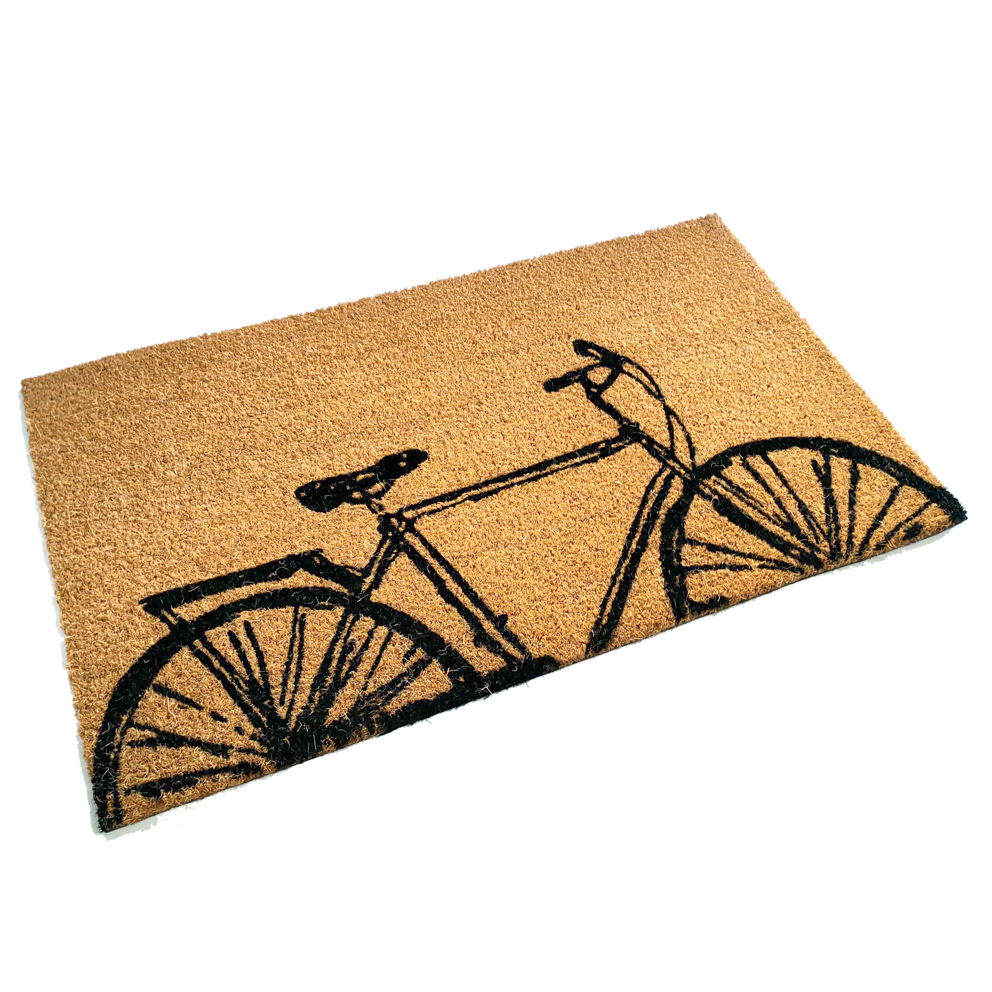 Ride into style with our Vintage Bicycle Coir Door Mat | 75cm x 45cm | Durable, Slip-Resistant, and Eco-Friendly